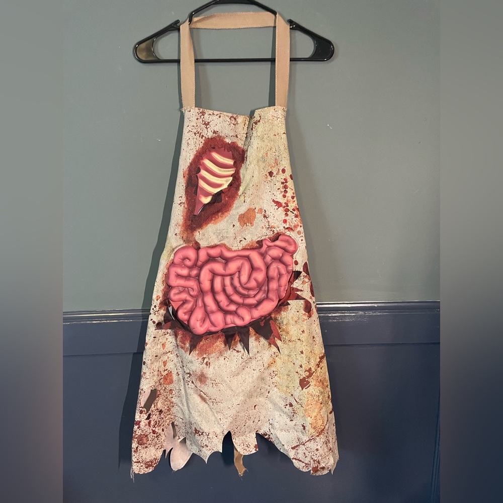 Zombie Guts Halloween Apron